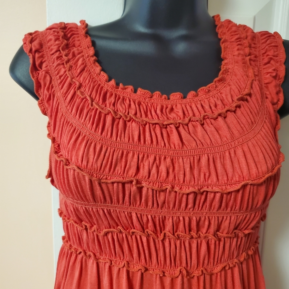 Max Studio Sleeveless Ruched Dress - Picture 2 of 13
